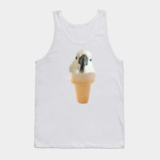 Ice Cream Cockatoo Word Games: I SCREAM vs ICE CREAM Tank Top